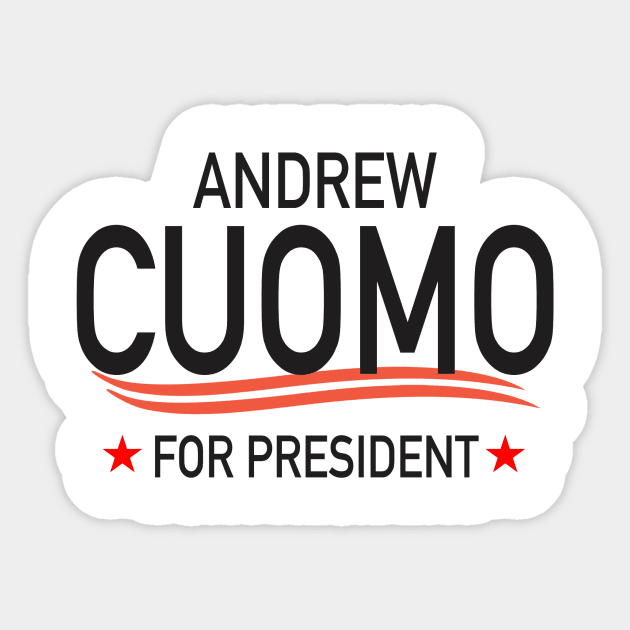 Andrew Cuomo for President Sticker by Elokint